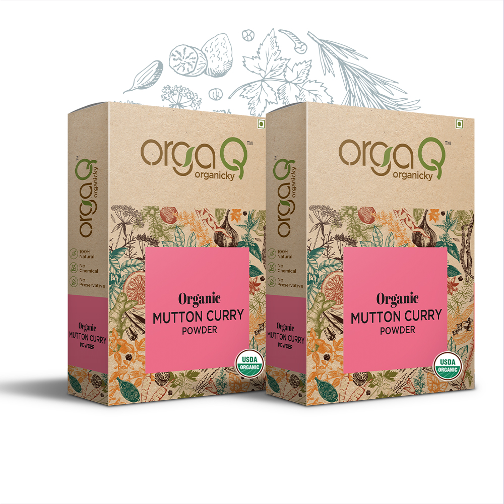 OrgaQ Organicky Organic Mutton Curry Powder